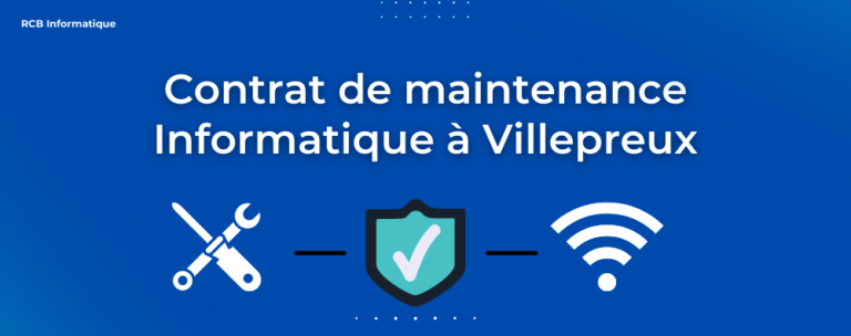 Contrat de maintenance informatique à Villepreux